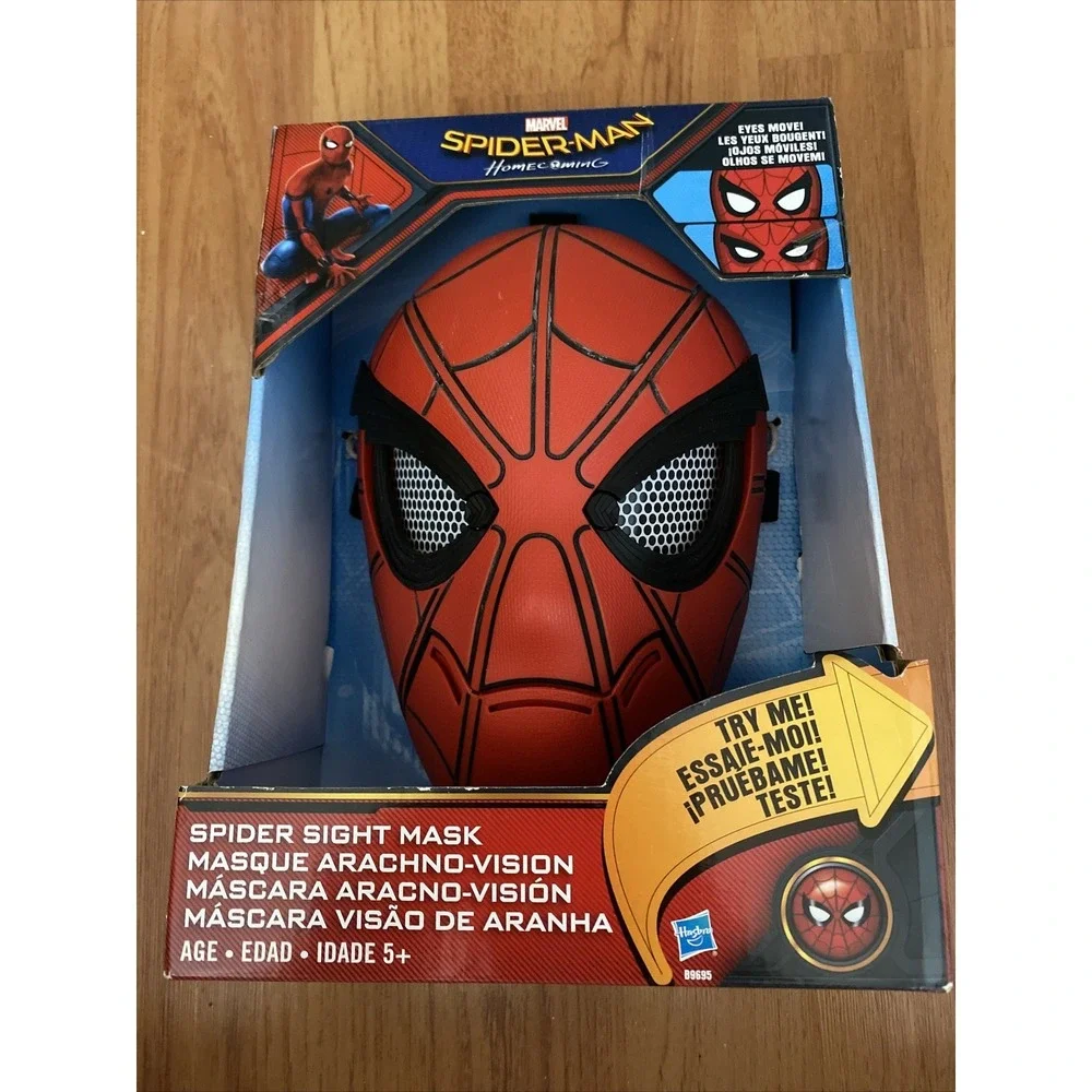 Hasbro Spiderman Homecoming Spider Sight Mask, Moving eyes